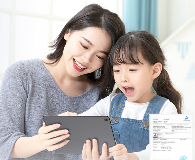 聯想啟天E10c平板電腦經過德國萊茵TUV權威認證的平板.png