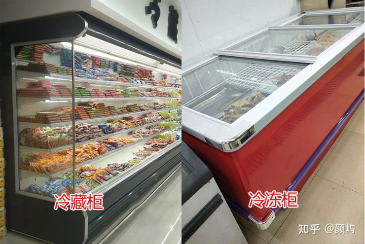 冷藏柜和冷凍柜的區別.jpg
