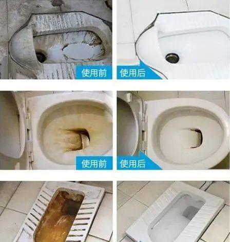遇到那種陳年老黃垢，就讓泡泡多附著一會兒，配合刷子一刷，再用水一沖，瞬間白到亮眼.jpg